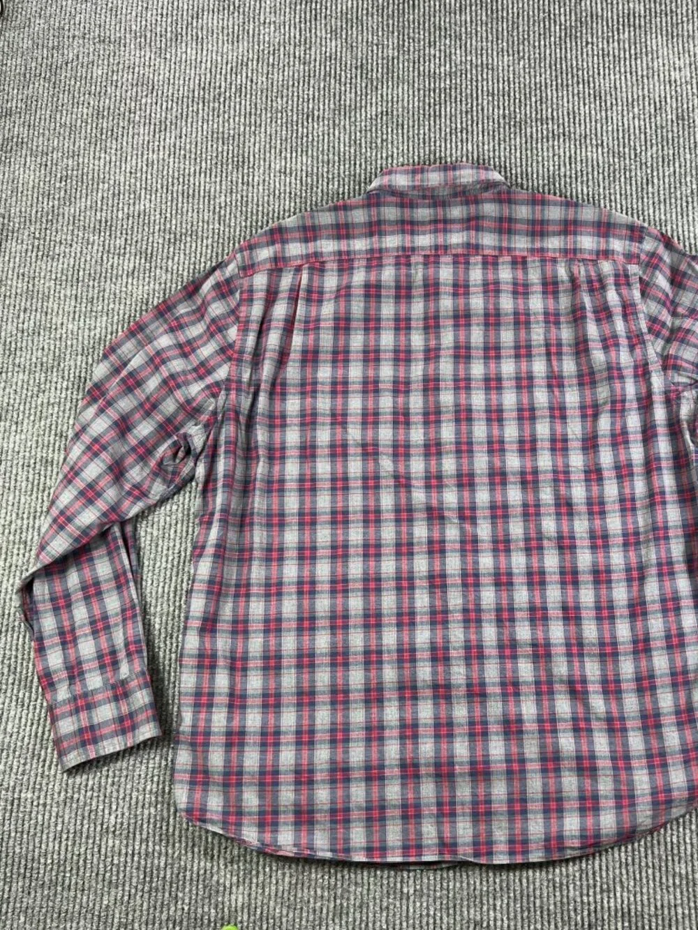 Share J.Crew Secret Wash Shirt Mens XL Lightweight Stretch Plaid Button Down